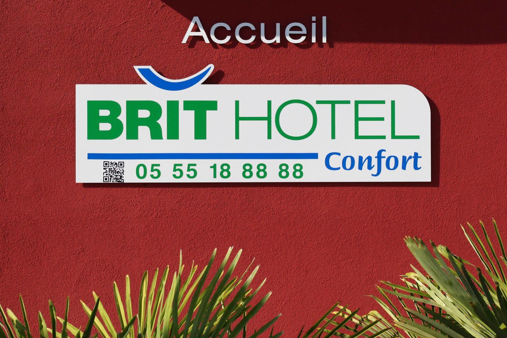 Brit Hotel Brive La Gaillarde - Restaurant La Limousine مالمور المظهر الخارجي الصورة